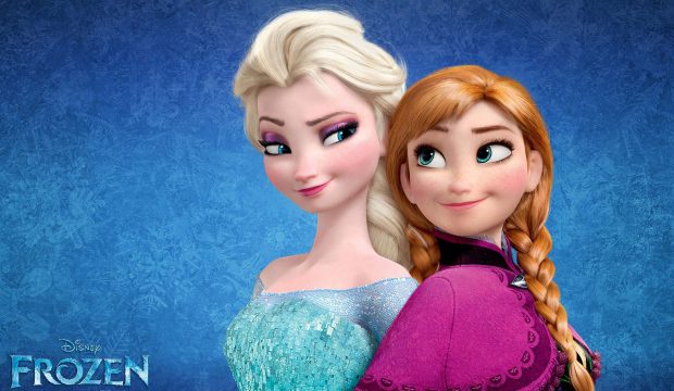 Disney frozen movie anna elsa cartoon full hd wallpaper image android.
