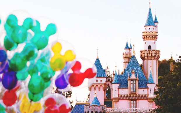 Disneyland sleeping beauty castle.
