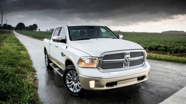 Dodge ram 1500 white wallpaper hd.