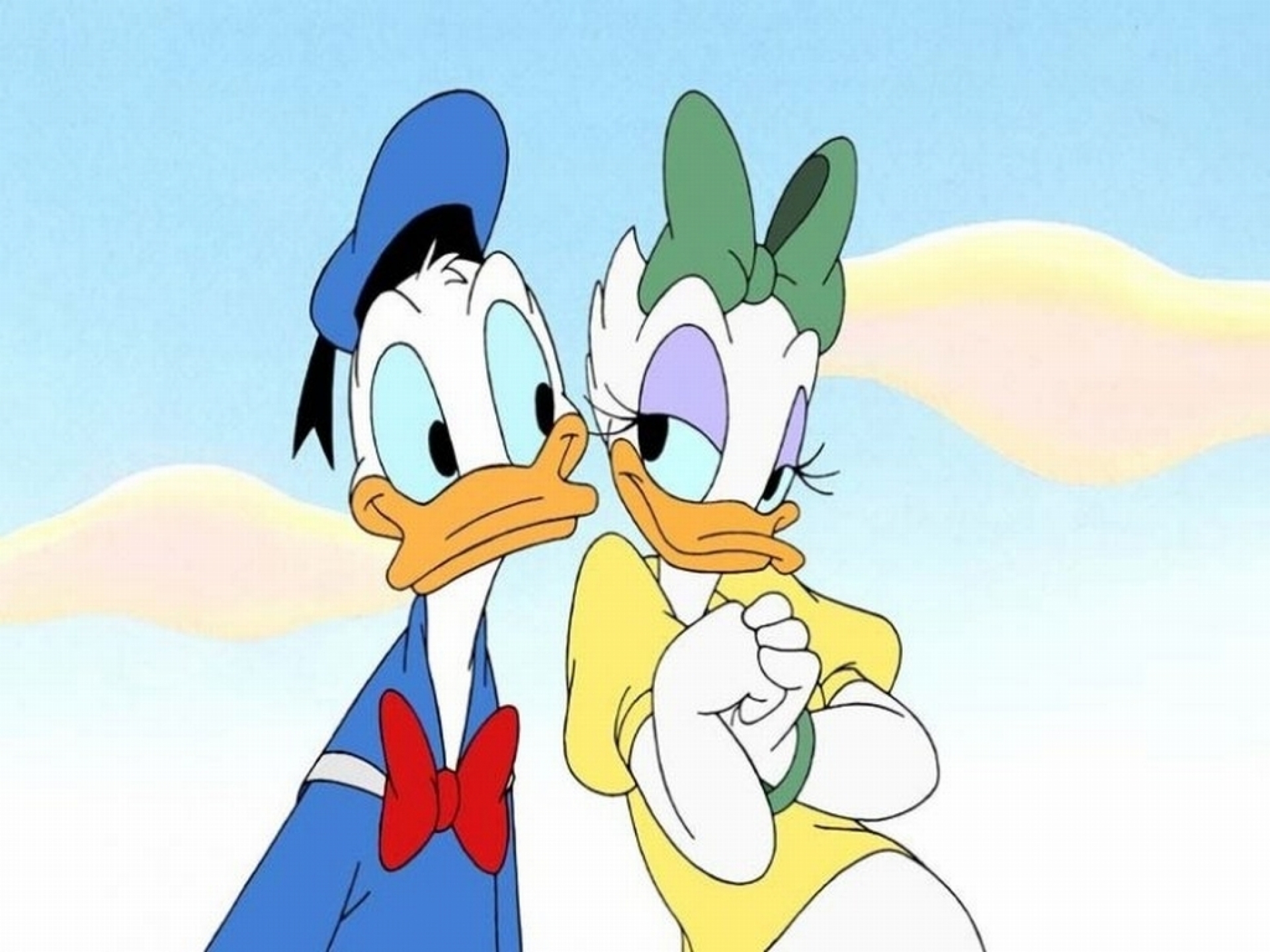 Donald duck and daisy wallpaper 1920x1080. 