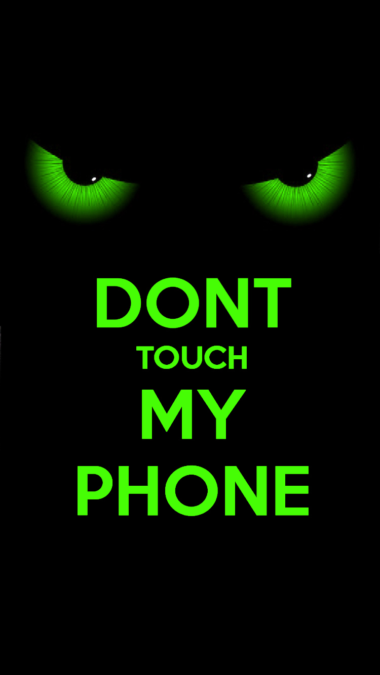 Aesthetic Wallpaper Iphone Dont Touch My Phone - Wallpaper Lord