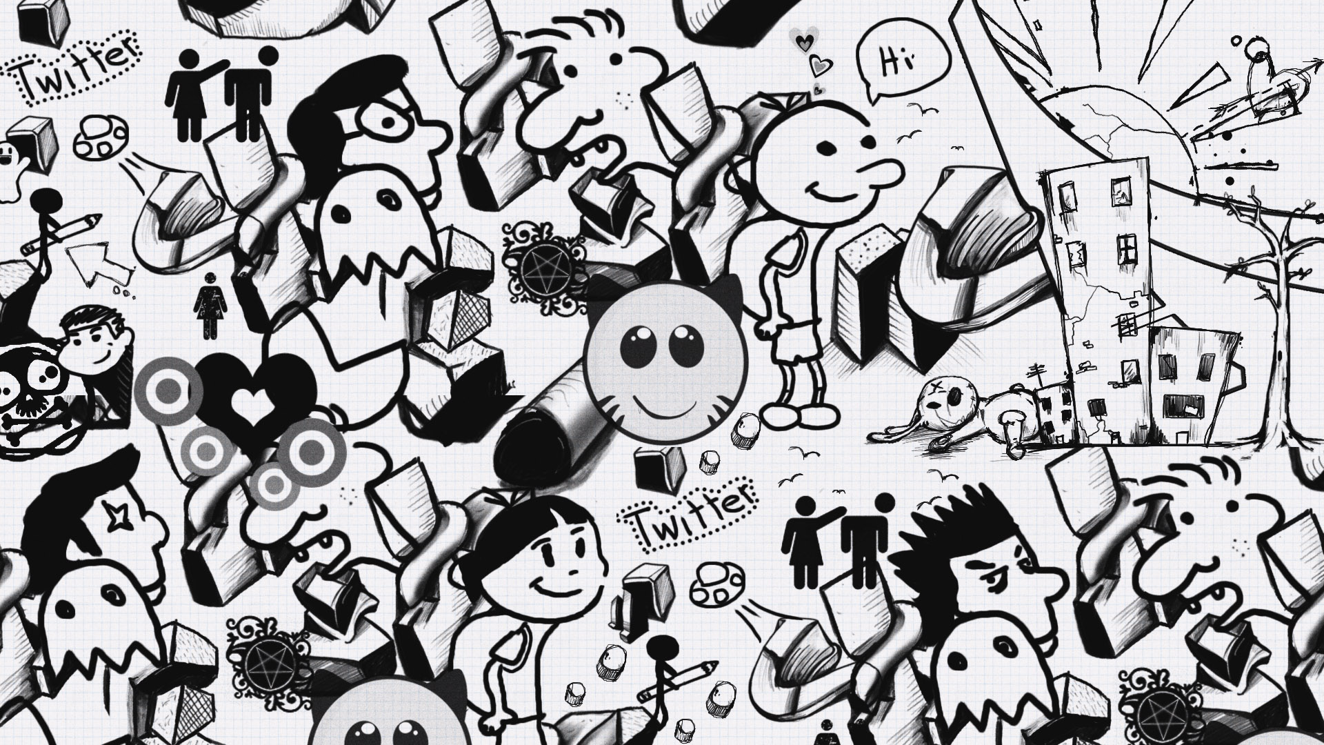 Unduh 62 Koleksi Background Art Doodles HD Terbaik