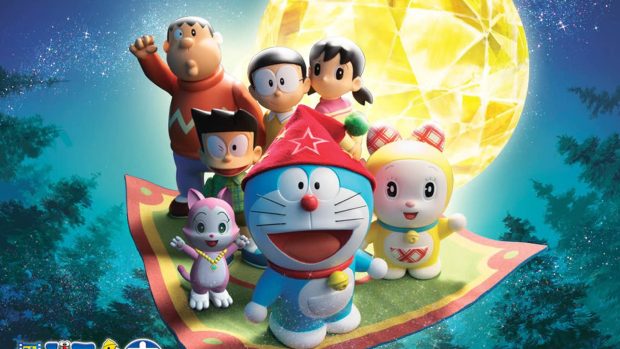 Doraemon christmas free hd wallpaper.