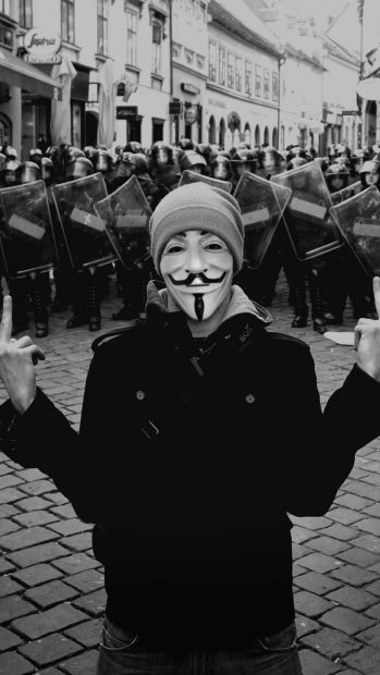 Download Anonymous Picture for Iphone.