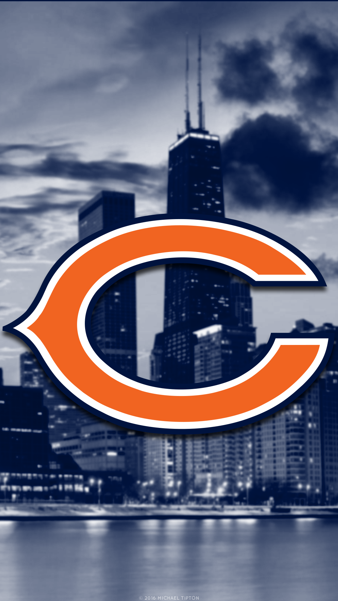 Chicago Bears iPhone Wallpapers | PixelsTalk.Net