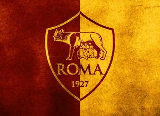 Download Free As Roma Logo Wallpaper.