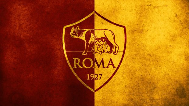 Download Free As Roma Logo Wallpaper.