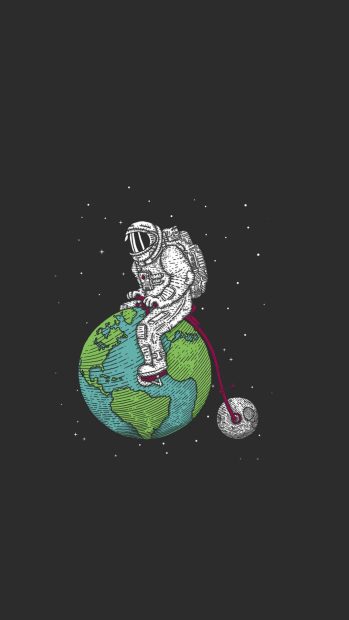 Download Free Astronaut Iphone Wallpaper.