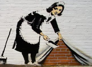 Download Free Banksy Art Wallpaper.