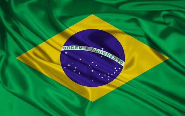 Download Free Brazil Flag Wallpaper.