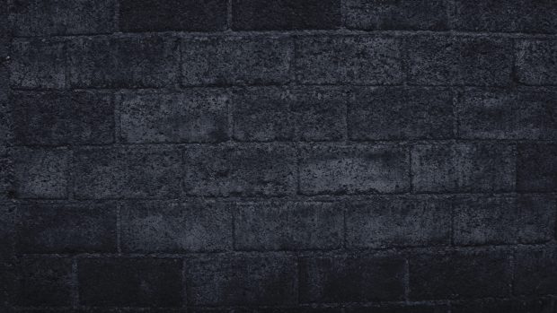 Download black brick wallpaper HD.