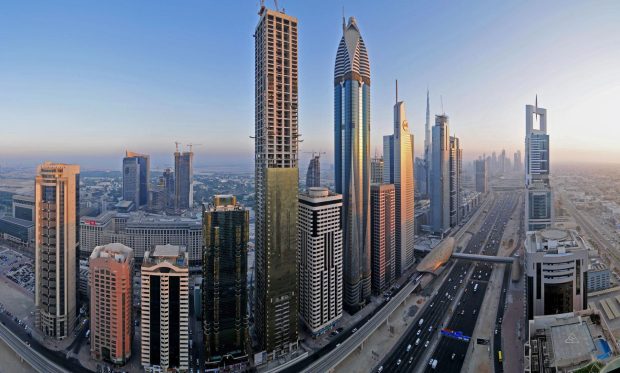 Dubai downtown building wallpaper high definition.