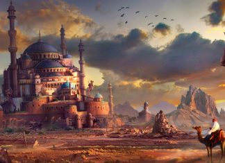 Fantasy Arabic Wallpaper.