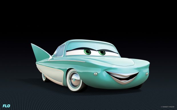 Flo Disney Cars Wallpapers.