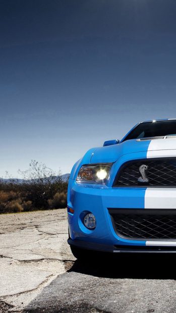 Ford Mustang HD Wallpaper iPhone 7.