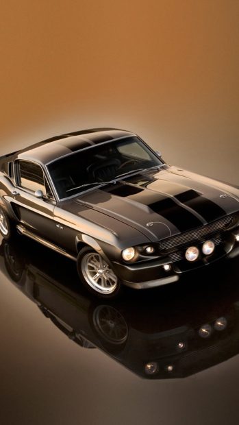 Ford Mustang Shelby GT500 Eleanor HD Wallpaper iPhone 7.