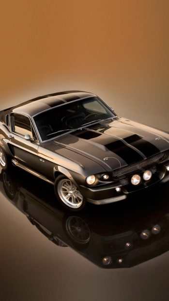 Ford Mustang Shelby GT500 Eleanor HD Wallpaper iPhone 7.