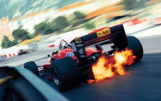 Formula One Flame Desktop Wallpapers.