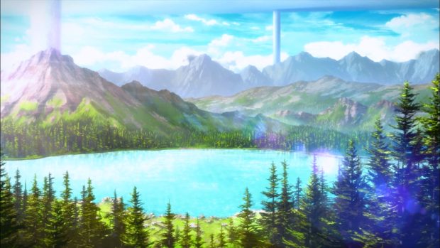 Free Anime Landscape Images.