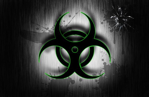 Free Biohazard Symbol Background Download.