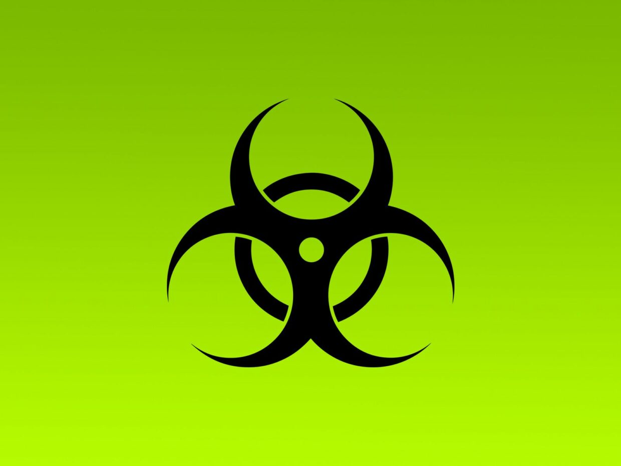 Biohazard Symbol HD Wallpaper - PixelsTalk