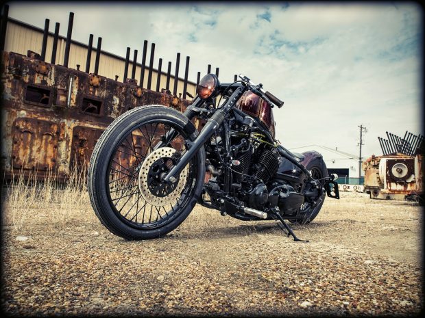 Free Bobber Motorcycle Picture.