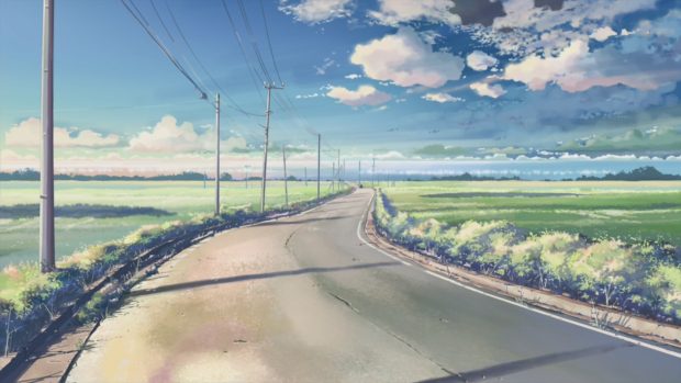 Free Desktop Anime Landscape Images.