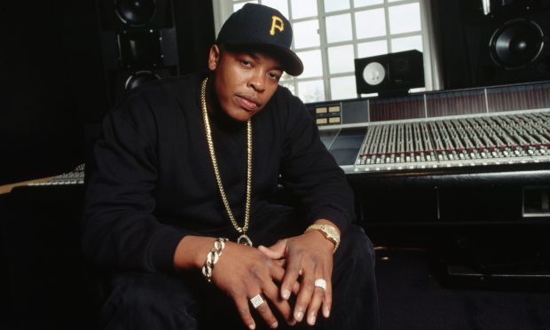 Rap Artist Dr Dre at Home