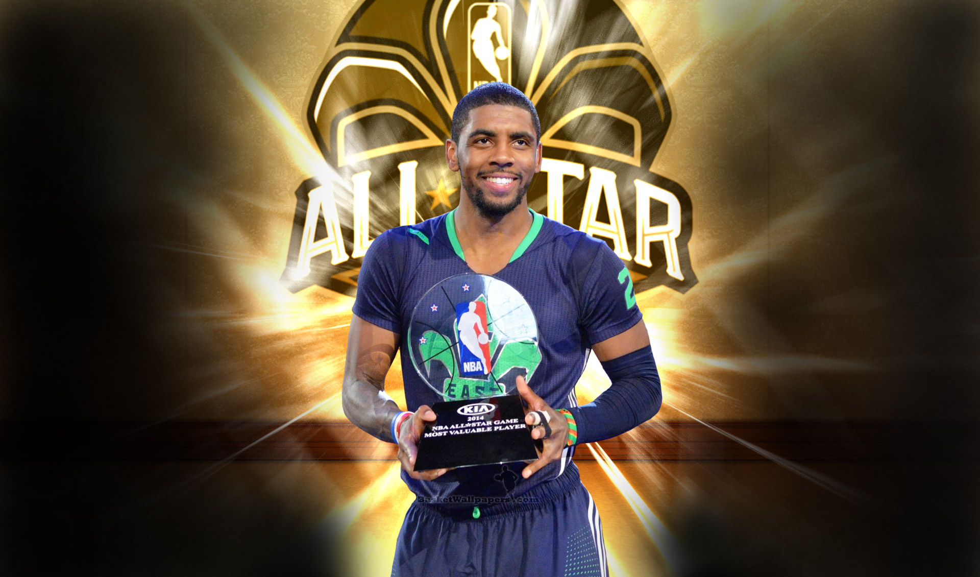 Kyrie Irving Wallpaper Projects  Photos videos logos illustrations and  branding on Behance