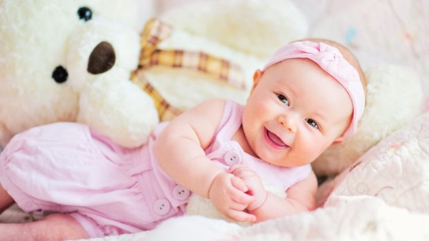 Free Lovely Baby Girl Image.