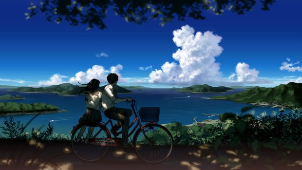Free Wallpapers Anime Landscape.