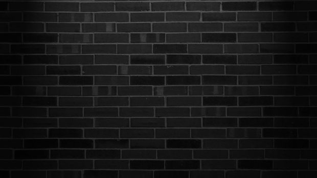 Free black brick wallpaper.