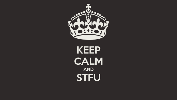 Free keep calm and stfu.