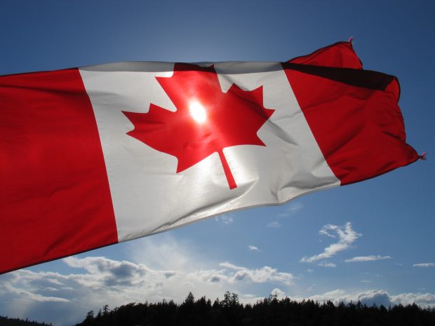 Full HD Canadian Flag Wallpaper.
