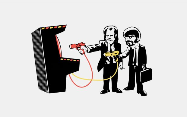 Funny Free Arcade Photo.