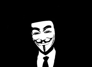 HD Anonymous Wallpaper for Iphone.