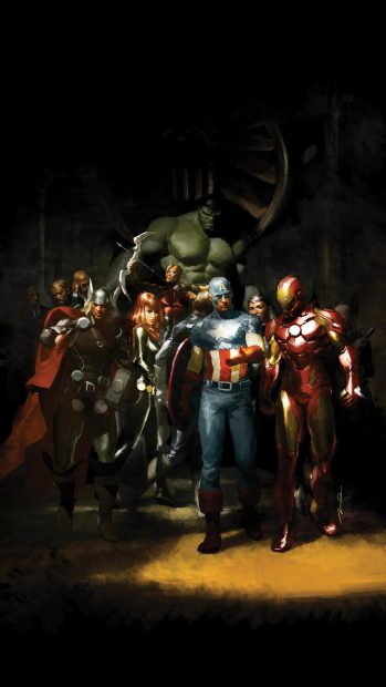 HD Avengers Iphone Wallpaper.