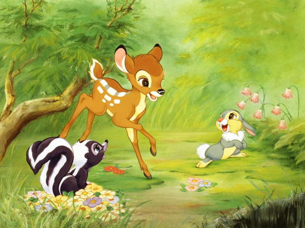 HD Bambi Background.