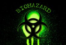 HD Biohazard Symbol Wallpaper.