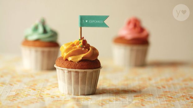 HD Cupcake Backgrounds.