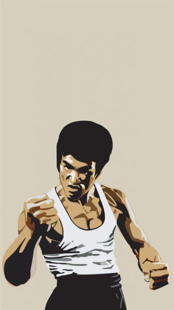 HD Wallpapers Bruce Lee iPhone.