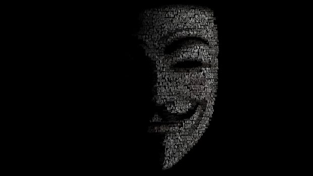 HD anonymous wallpaper free.