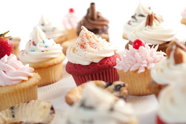 HD cupcake wallpaper.