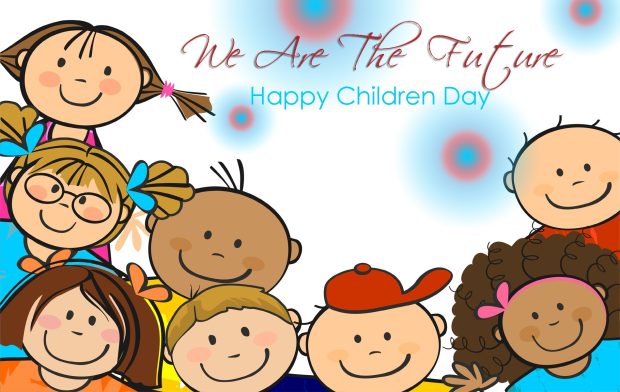Happy Childrens day Cute Wallpaper.