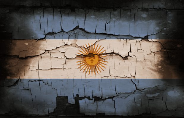 Hi Res Argentina Flag Background.
