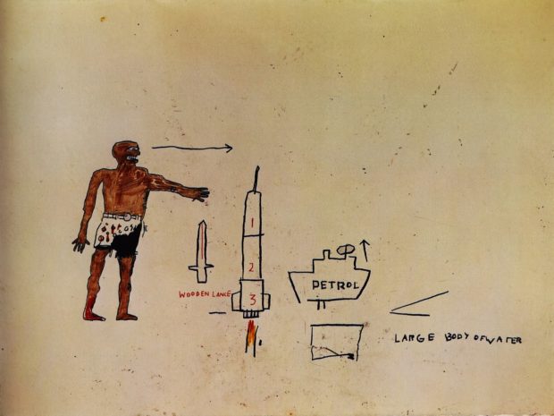 Image of Basquiat.