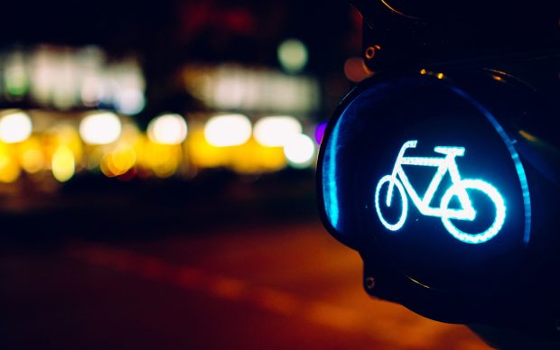 Image of Bicycle Street Light.