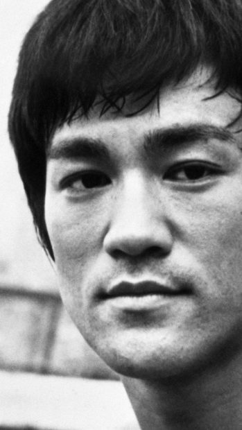 Images Bruce Lee iPhone monochrome 1080x1920.
