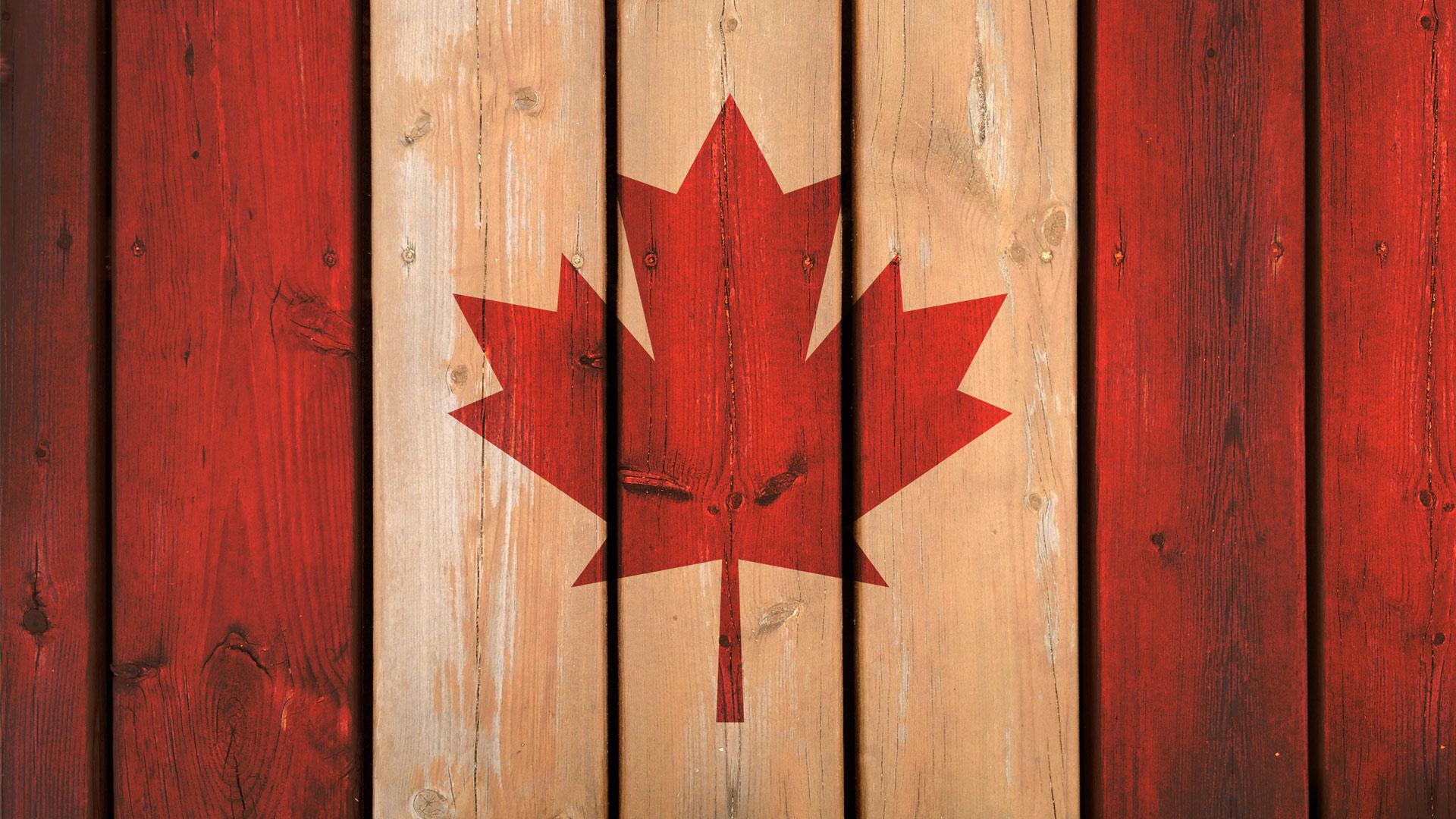 Флаг канады из камней бесплатно
