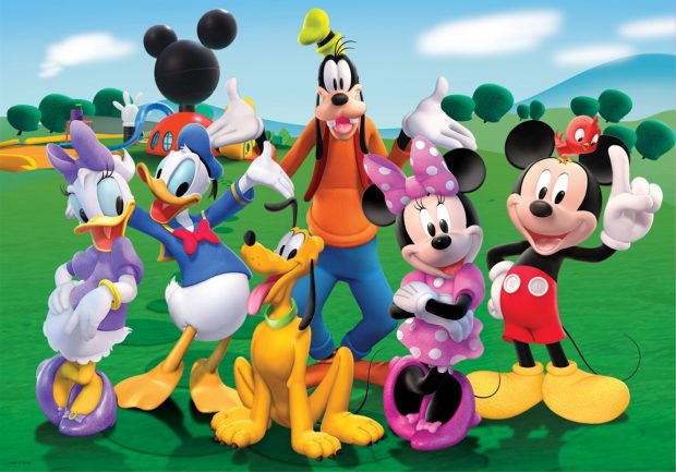 Mickey mouse donald duck daisy walt disney free hd wallpaper.